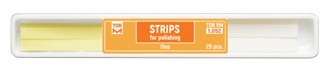 Bandes abrasives pour polissage, 25 pièces