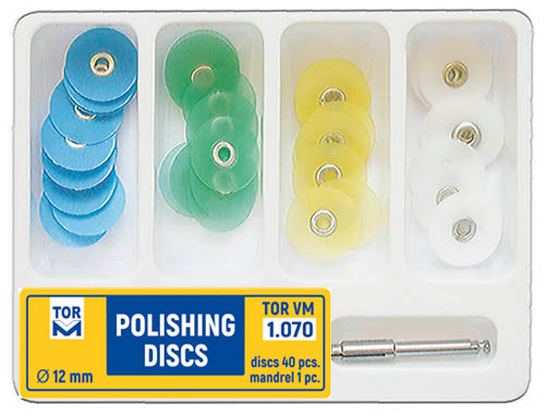 Polishing Discs with Metal Connector Kit, 40pcs