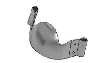 Matrices metálicas contorneadas tipo sillín pequeñas (forma 2) 12 piezas