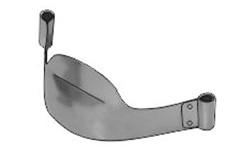 Matrices metálicas contorneadas tipo sillín grandes (forma 3) 12 piezas