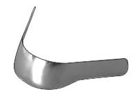 Matrices contorneadas de metal "Pony" grandes, 12 piezas