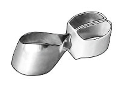 Metal Contoured Matrices for Premolars Combined with Clamp Shape 4 (Right Ledge) 10pcs