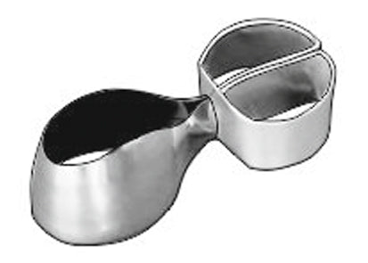 Matrices metálicas contorneadas para molares combinadas con abrazadera forma 2 (dos repisas centrales) 10 piezas