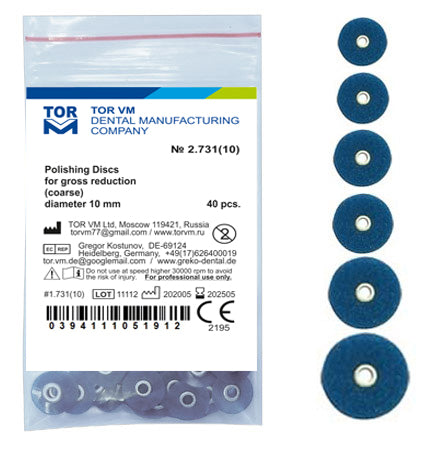 Coarse Discs for Gross Reduction, 40pcs