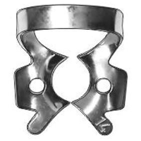 Pince 14 (pince à ailettes avec "mâchoires" angulaires, pour molaires avec partie coronaire ou paries mésiales endommagées)