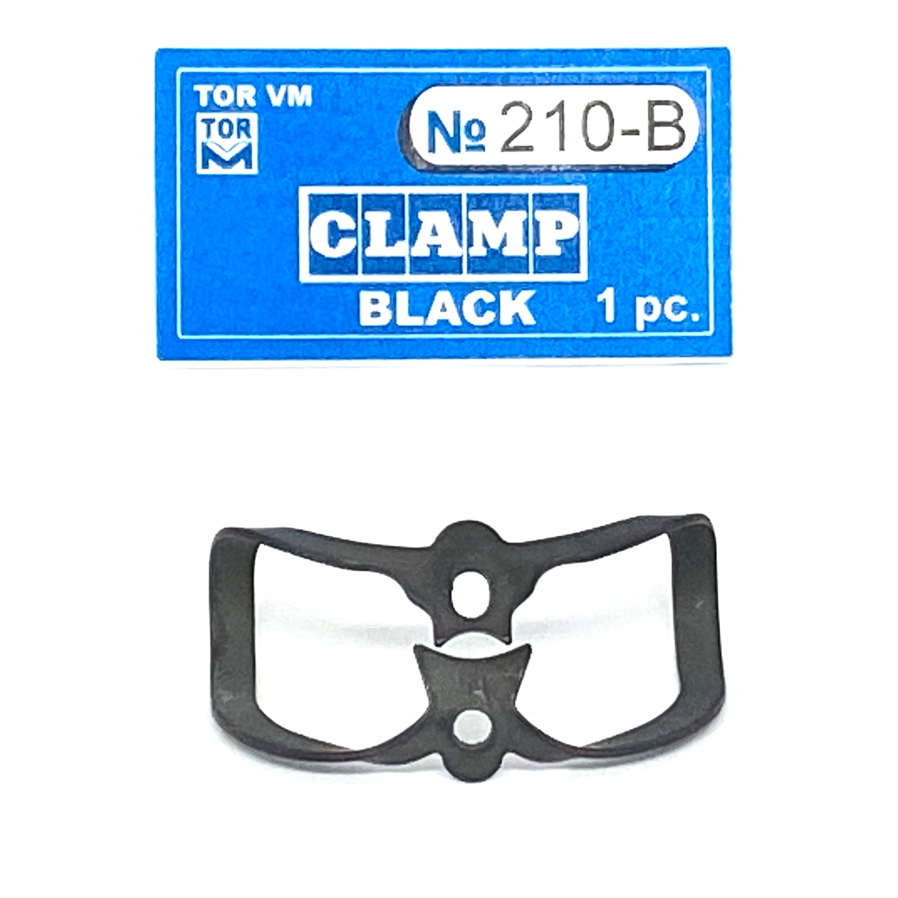 Pinza 210 ("Mariposa" de Ferrier con efecto de retracción gingival mecánica, para la restauración de las zonas cervicales de las superficies faciales dentarias)