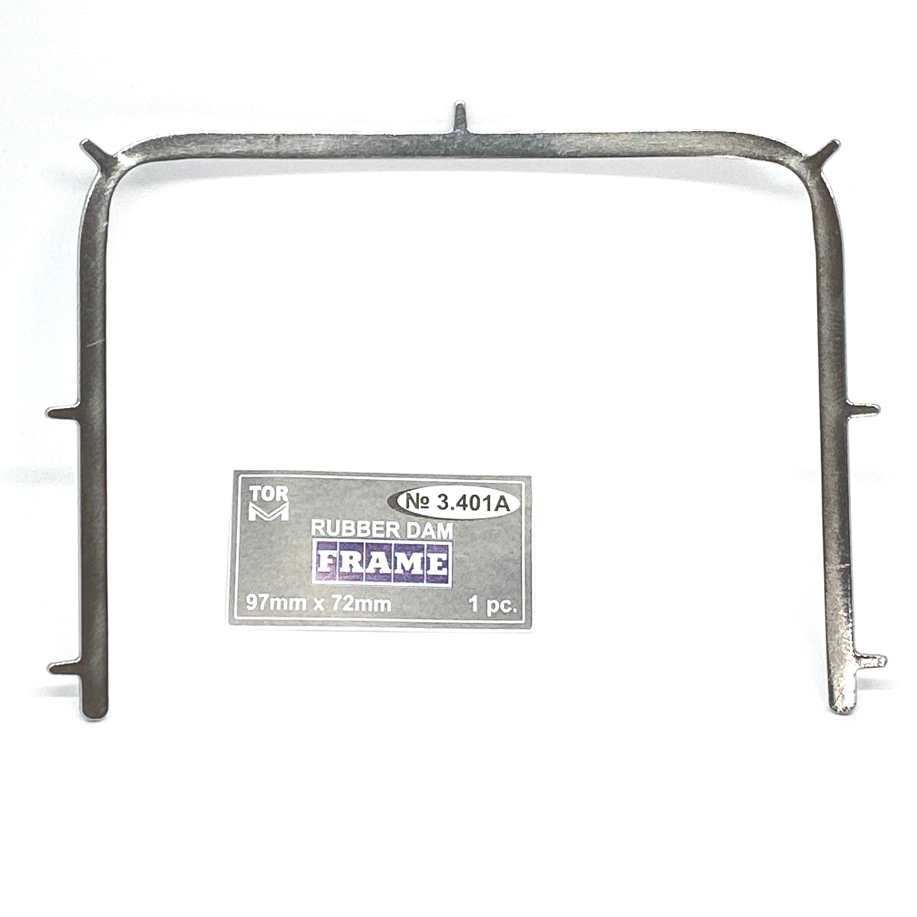 Marco para presa de caucho de hoja caduca de 97 mm por 72 mm, 1 pieza