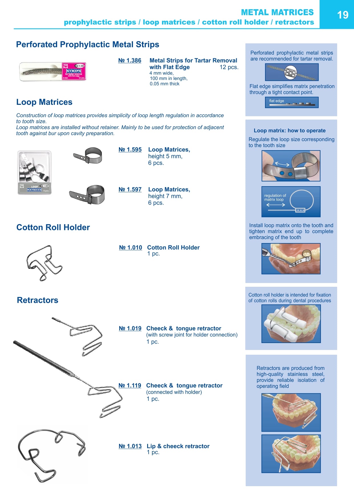 Retractor (with Screw Thread for Connection with Standard Mirror Handle)