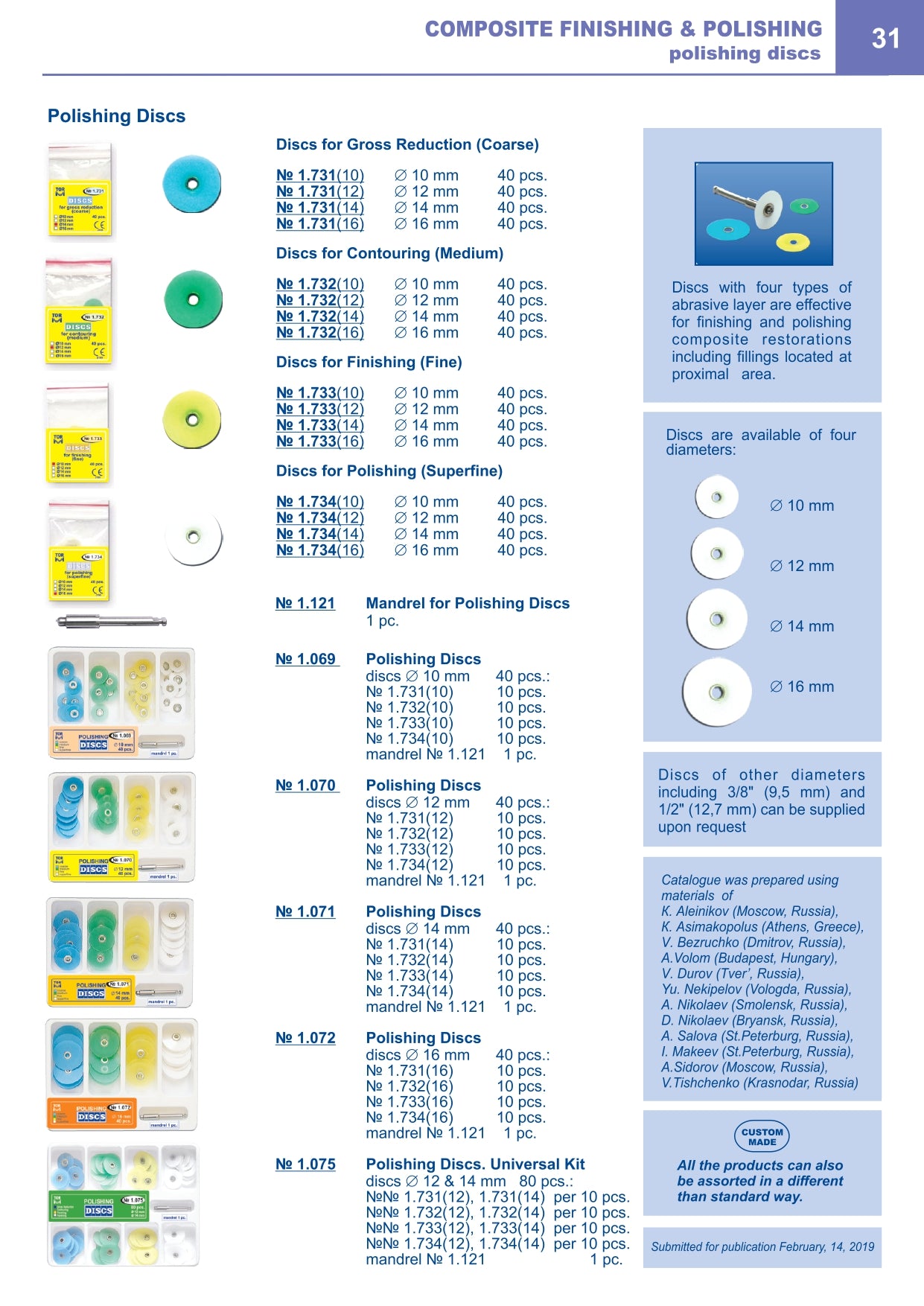 Disques de polissage extra-fins avec connecteur métallique, lot de 40