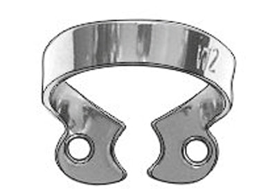 Pince W2 (pince sans ailettes avec « mâchoires » horizontales plates, pour petites prémolaires)