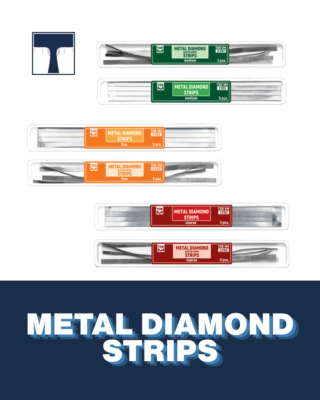 Metal Diamond Strips