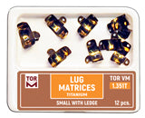 Lug Matrices Titanium 12pcs