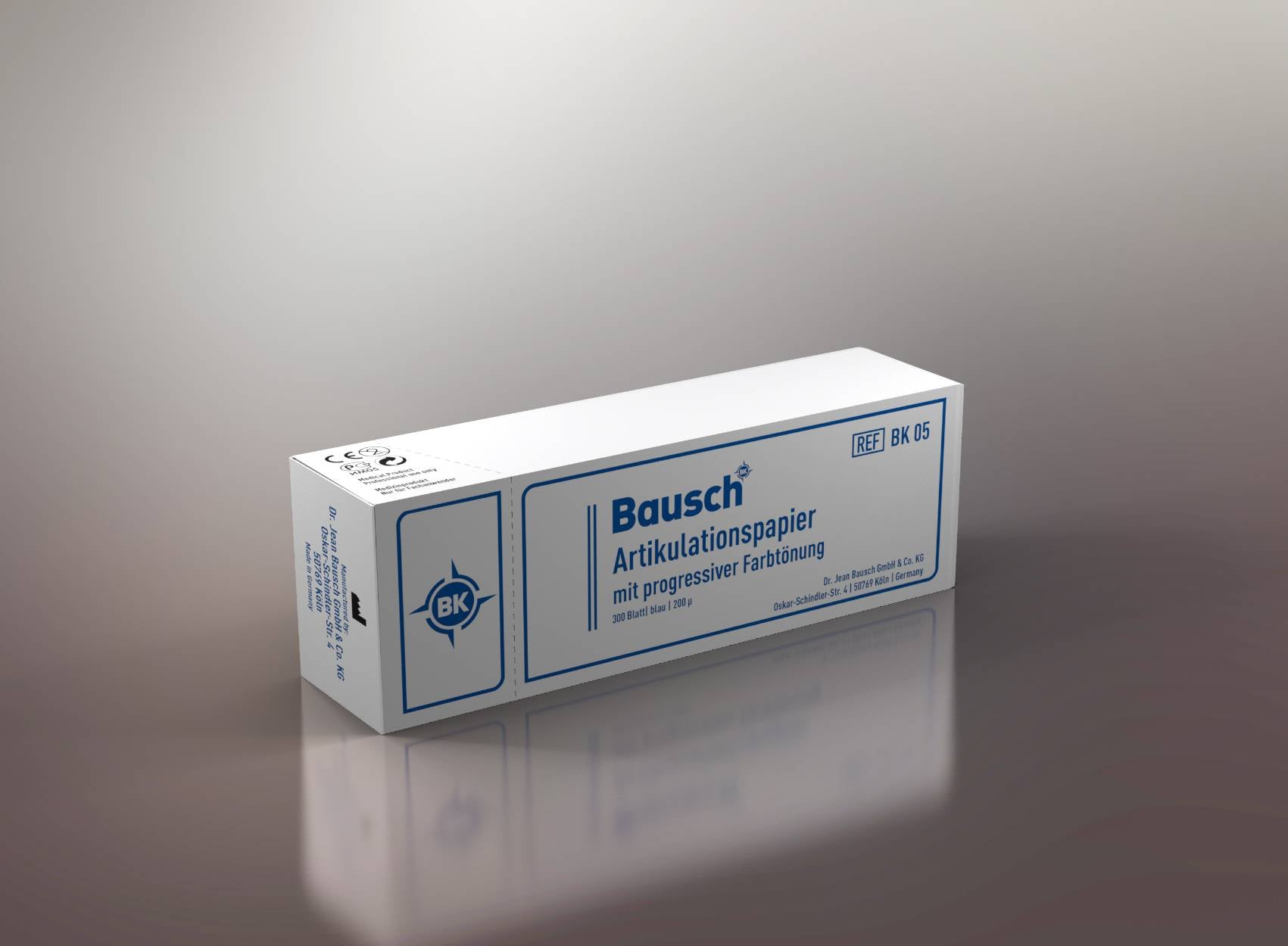 Papel de articular con transferencia progresiva de color de 200 micras