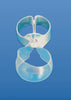 Premolar Transparent Contoured Matrices Combined with Clamp of One Shape 10pcs