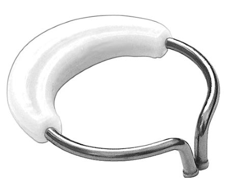Ring with silicone safety cover