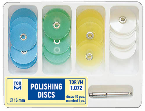 Disques de polissage avec connecteur métallique, kit de 40 pièces