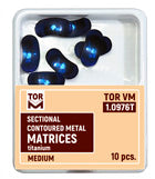 Sectional Contoured Titanium Matrices 10pcs