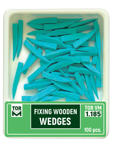 Wooden Wedges medium short 100pcs