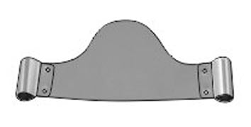 Matrices metálicas de sillín pequeñas (forma 3) 12 piezas