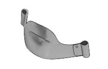Matrices metálicas contorneadas tipo sillín, medianas (forma 3), 12 unidades