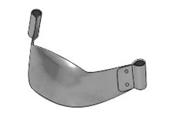 Matrices metálicas contorneadas tipo sillín grandes (forma 1) 12 piezas