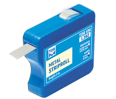 Bande métallique en rouleau de 6 mm de large et 3 m de long