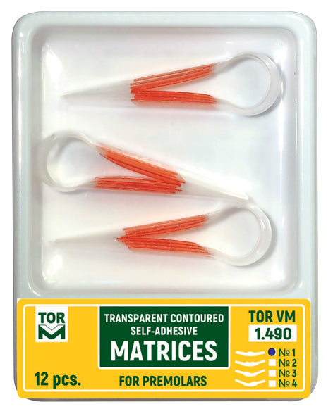 self-adhesive-transparent-contoured-matrix-bands-for-premolars-12pcs