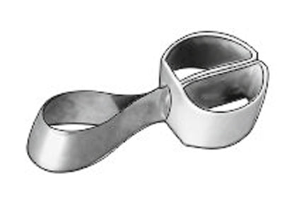 Matrices metálicas contorneadas para molares y premolares, combinadas con abrazadera de forma 5, sin reborde, 10 unidades