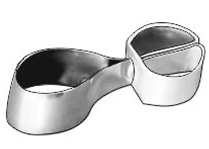 Matrices metálicas contorneadas para molares combinadas con abrazadera 16 piezas