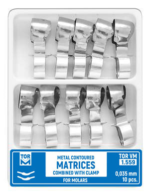 metal-contoured-matrices-for-molars-combined-with-clamp-10pcs