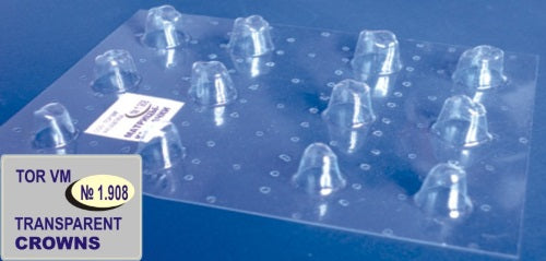 transparent-crowns-for-molars-and-premolars-12-pcs-per-plate
