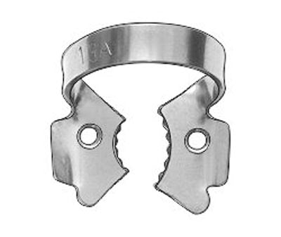 Clamp 13A (Tiger Clamp with Serrated Beak (Right-Sided), for Second and Third Upper Molars)