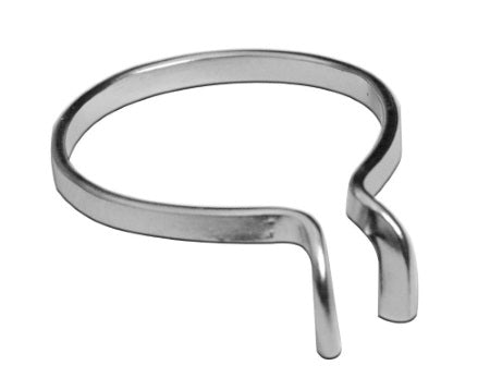 Anillo M (los dientes están curvados hacia afuera para fijar la matriz en el lado mesial del diente)