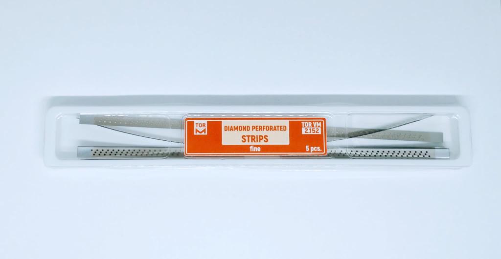 Bandes métalliques perforées en losange, finition fine, lot de 5