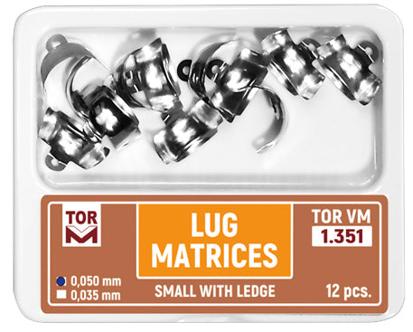 Lug Matrices Small With Ledge 12 pcs