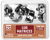 Lug Matrices Super Large with Ledge 12pcs