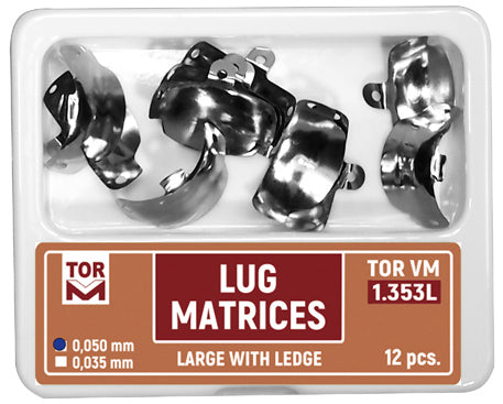 Lug Matrices Super Large With Ledge 12 pcs