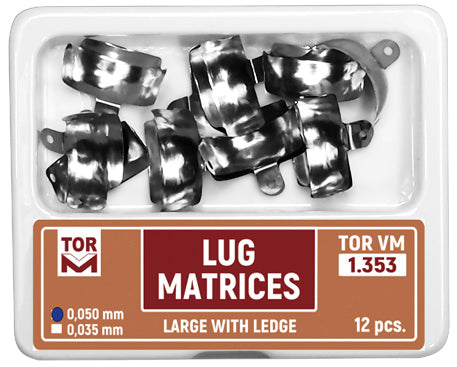 Lug Matrices Large with Ledge 12pcs