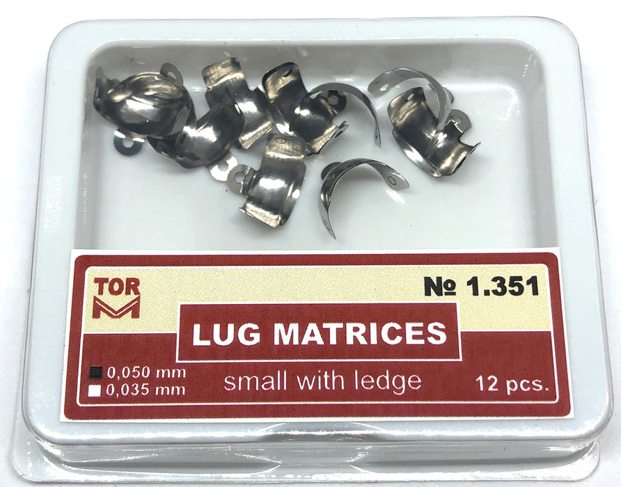 Lug Matrices Small with Ledge 12pcs