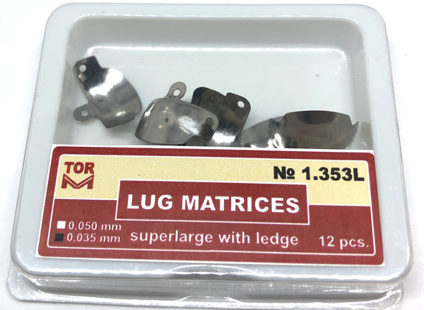 Lug Matrices Super Large with Ledge 12pcs