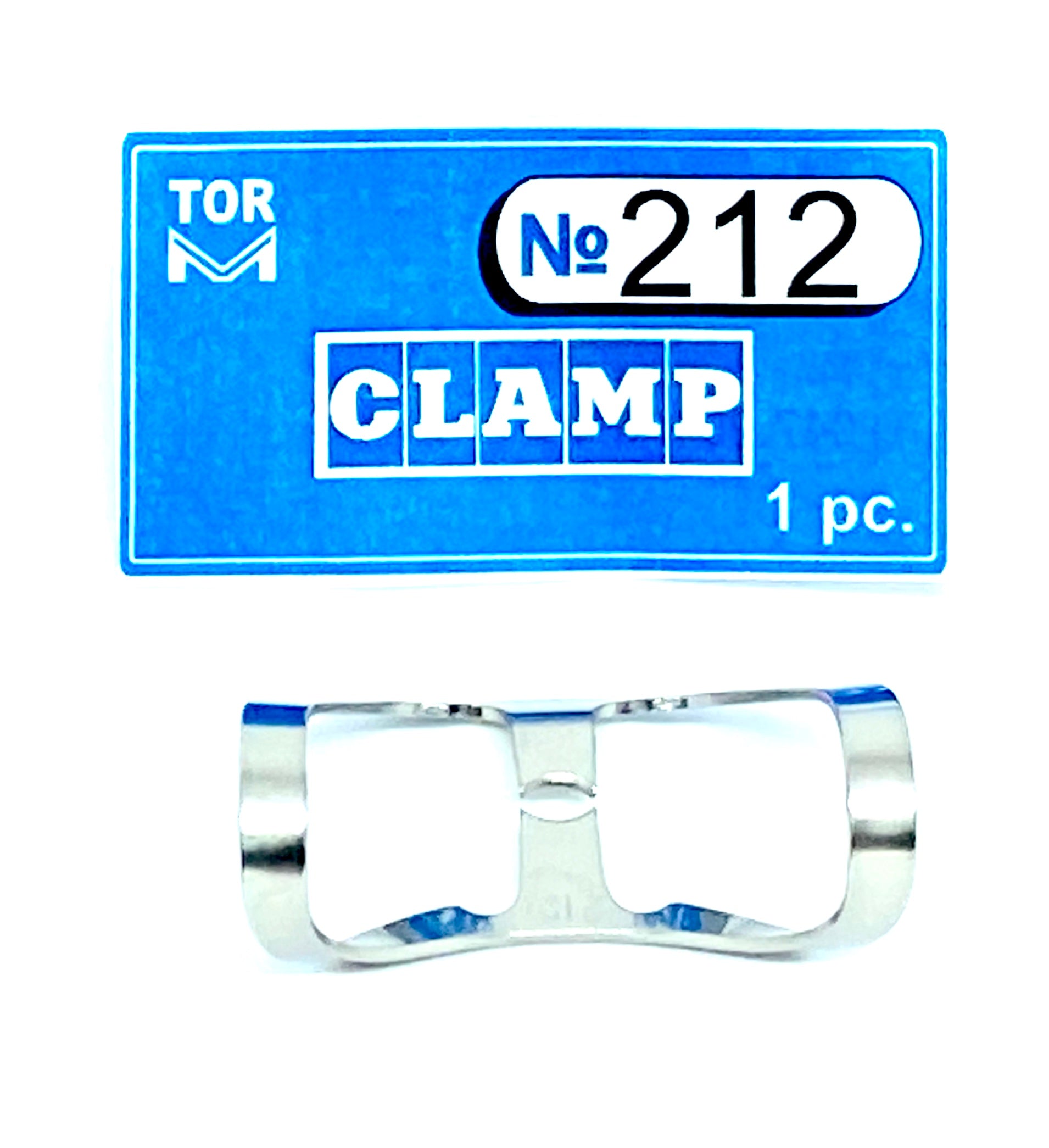 Pince 212 (« Papillon » de Ferrier avec effet de rétraction gingivale mécanique, pour la restauration des zones cervicales des surfaces vestibulaires des dents)