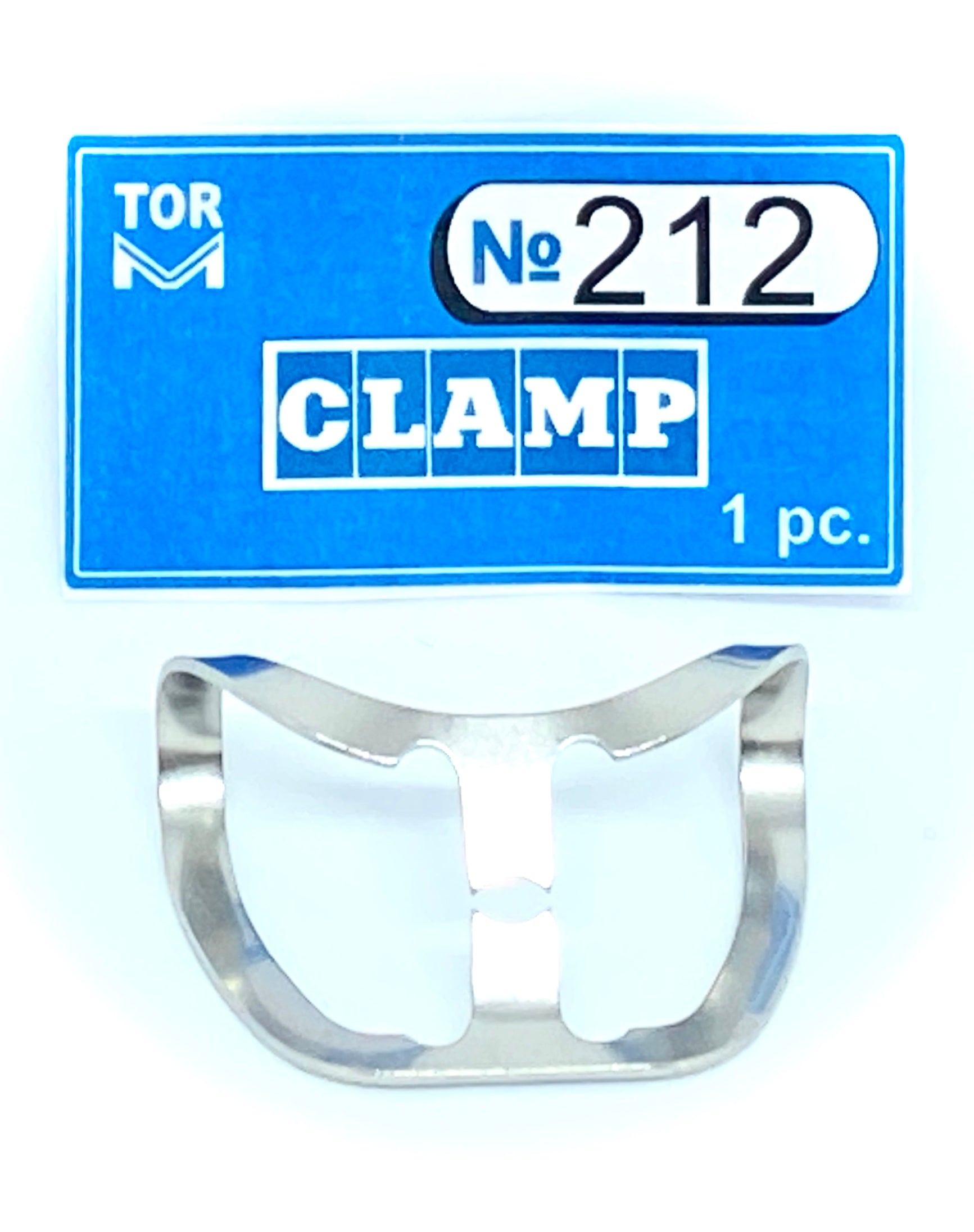 Pince 212 (« Papillon » de Ferrier avec effet de rétraction gingivale mécanique, pour la restauration des zones cervicales des surfaces vestibulaires des dents)