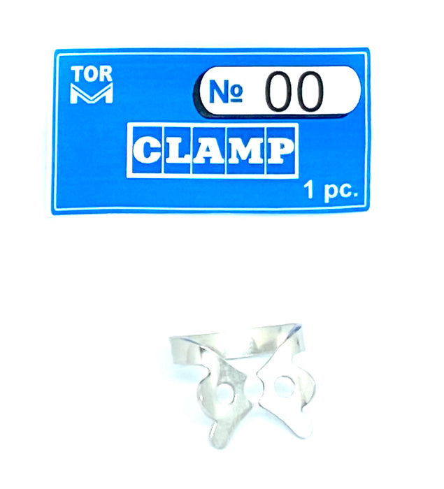 Clamp 00 (for upper and lower premolars and lower canines)