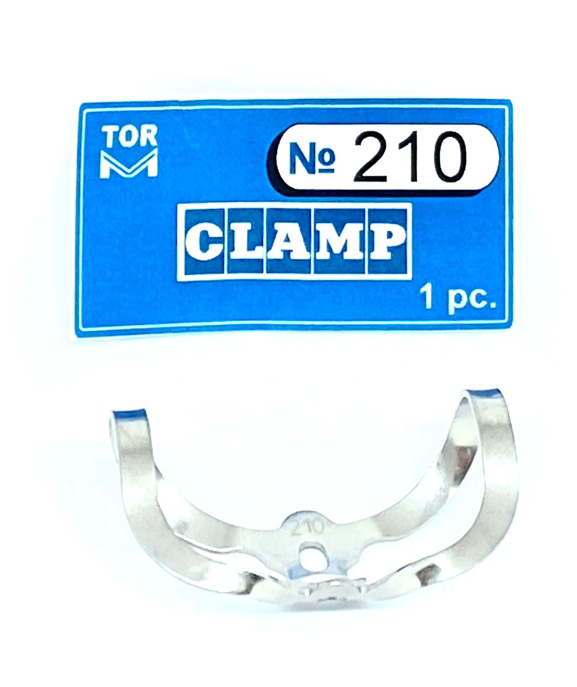 Pinza 210 ("Mariposa" de Ferrier con efecto de retracción gingival mecánica, para la restauración de las zonas cervicales de las superficies faciales dentarias)