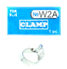 Clamp W2A (Wingless Clamp with Flat Horizontal "Jaws", Analogue of Clamp 2 with Larger "Jaws", for Large Premolars)
