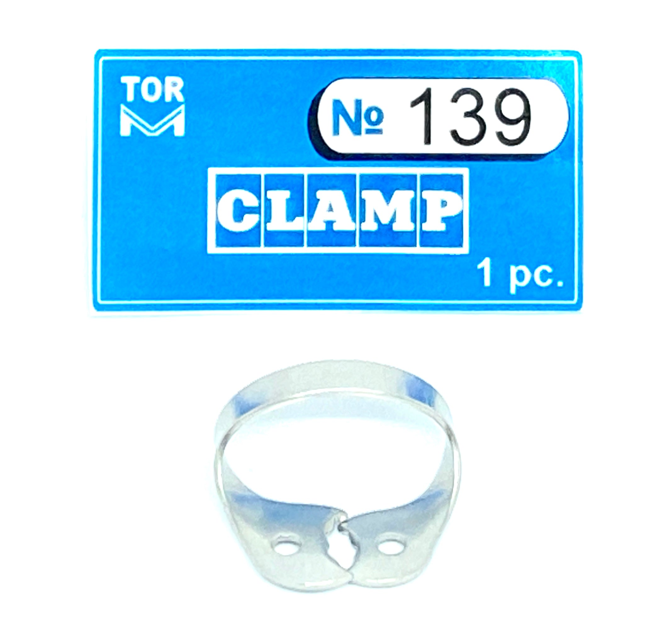 Pince 139 (Pince droite pour troisièmes molaires (avec ressort rigide et becs dentelés))