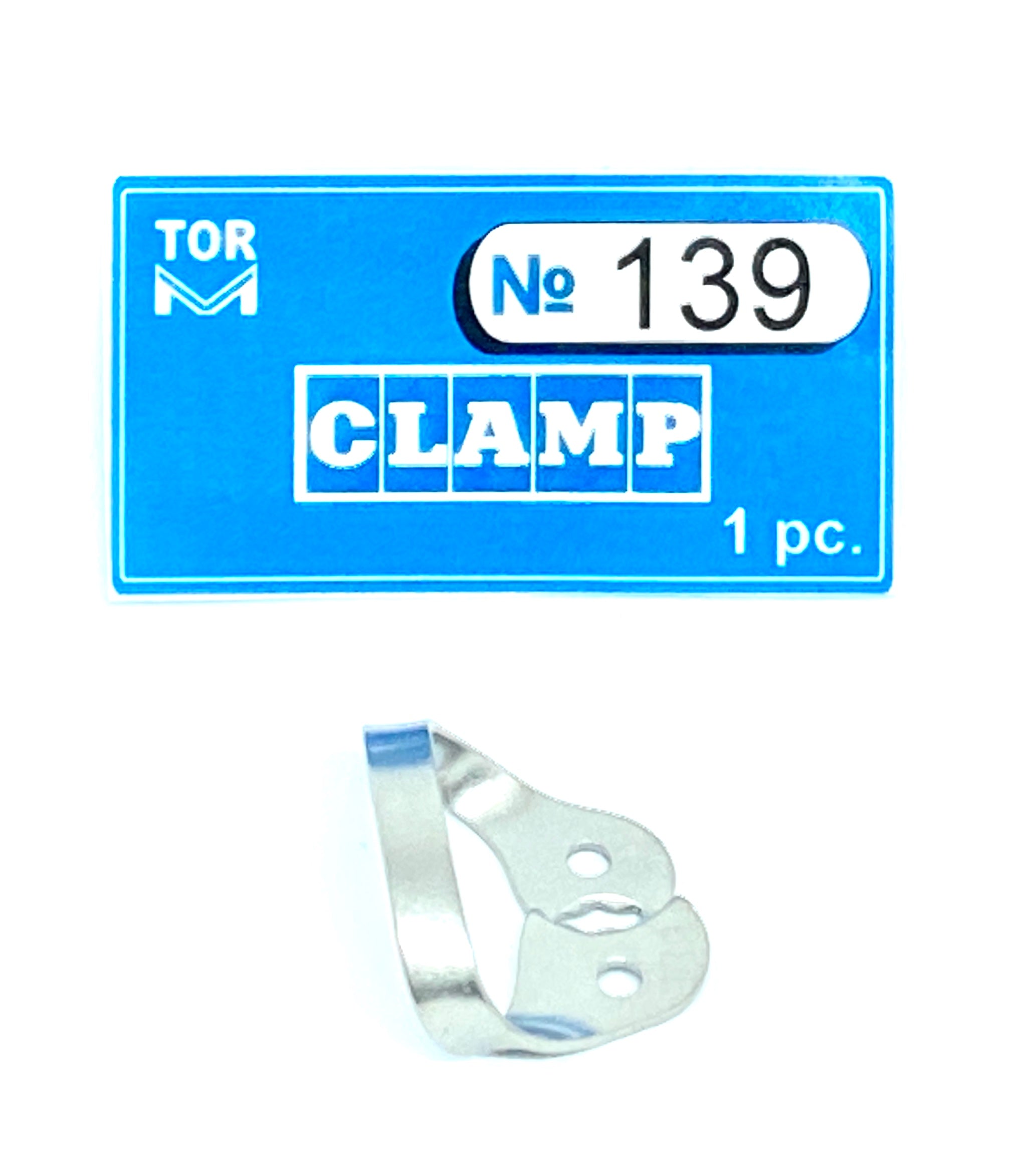 Pince 139 (Pince droite pour troisièmes molaires (avec ressort rigide et becs dentelés))