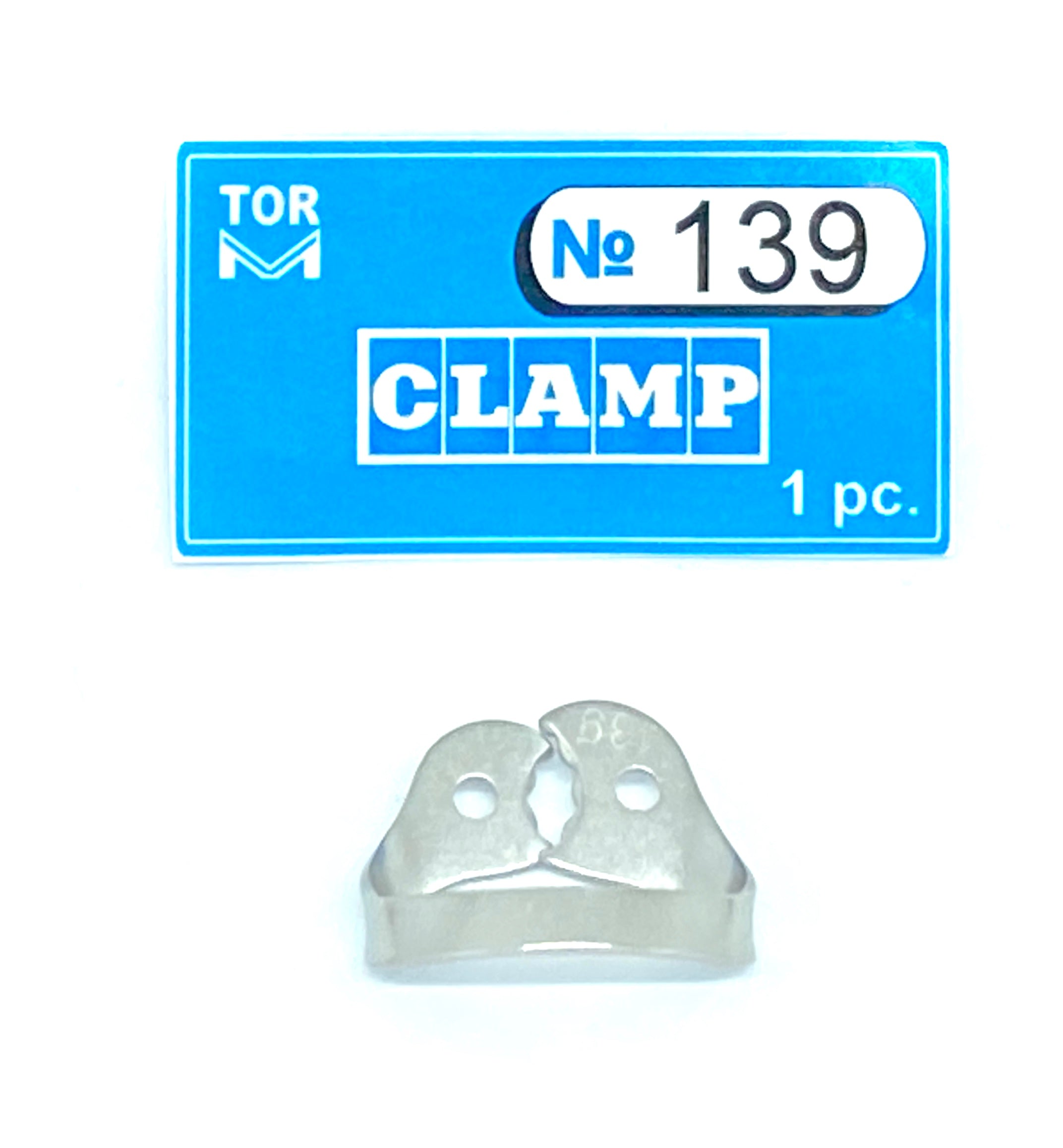 Pince 139 (Pince droite pour troisièmes molaires (avec ressort rigide et becs dentelés))