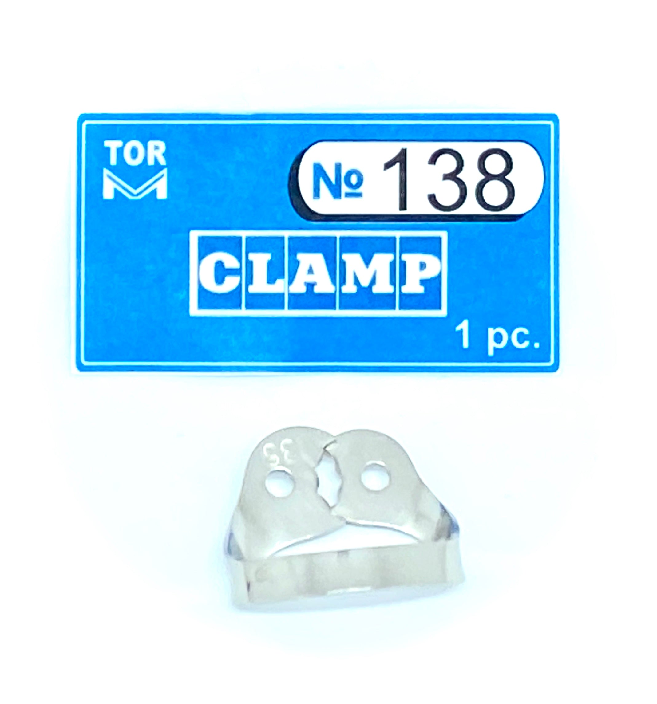 Pince 138 (Pince latérale gauche pour troisièmes molaires (avec ressort rigide et becs dentelés))