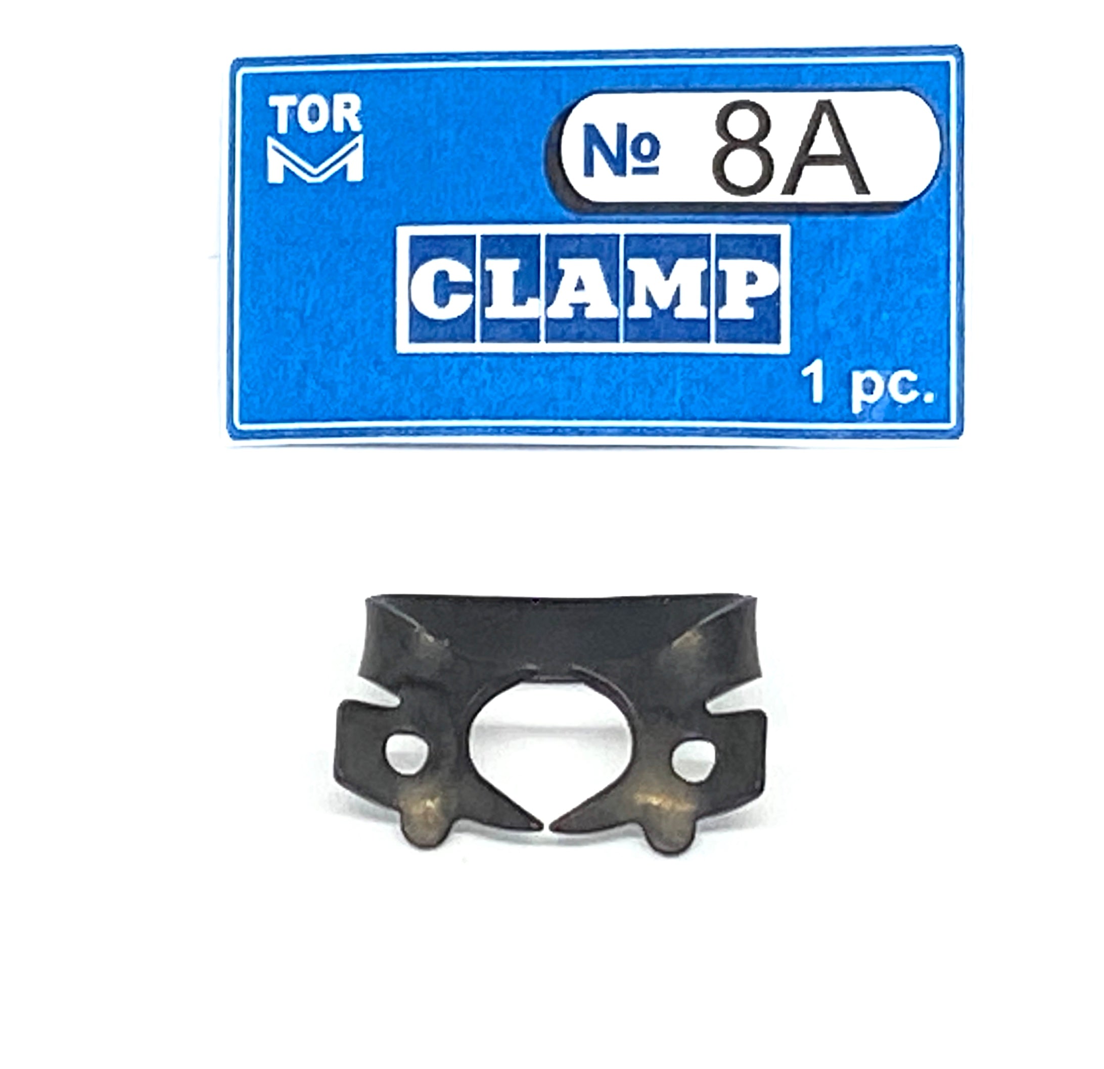 Pince 8A (avec mâchoires angulaires rigides, pour molaires supérieures et inférieures à couronne presque absente)